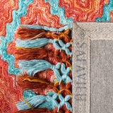 Safavieh Sahara Sah467P Rust/Aqua Rugs.