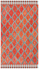 Safavieh Sahara Sah467P Rust/Aqua Rugs.
