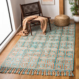 Safavieh Sahara Sah469P Rust/Aqua Rugs.