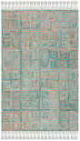 Safavieh Sahara Sah469P Rust/Aqua Rugs.