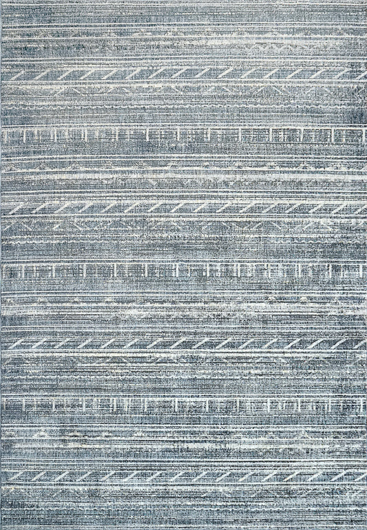 Dynamic Rugs Savoy 3579 Denim/Grey/Cream Area Rug