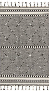 Loloi Sawyer Saw-01 Black Area Rug