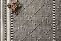 Loloi Sawyer Saw-01 Black Area Rug