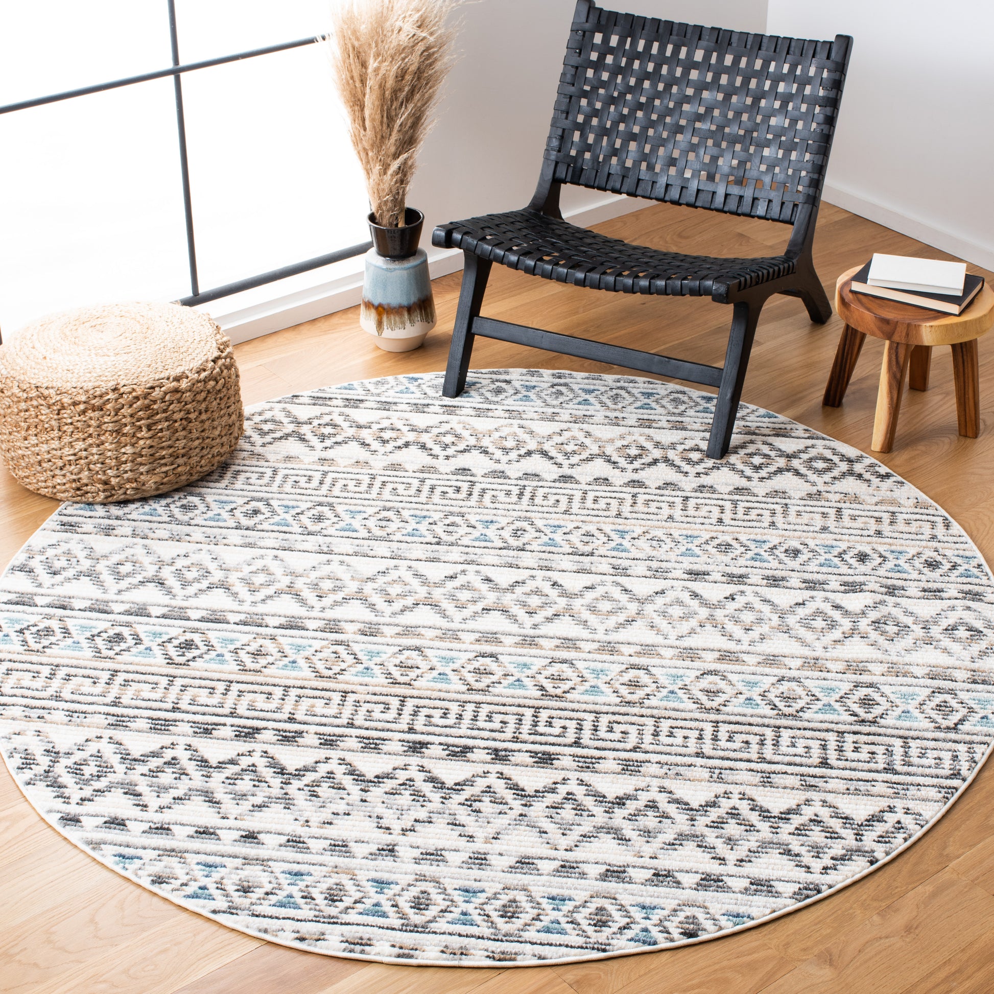 Safavieh Sedona Sed883A Ivory/Grey Area Rug