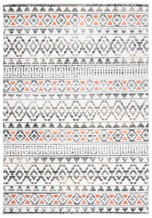 Safavieh Sedona Sed883C Ivory/Dark Grey Area Rug