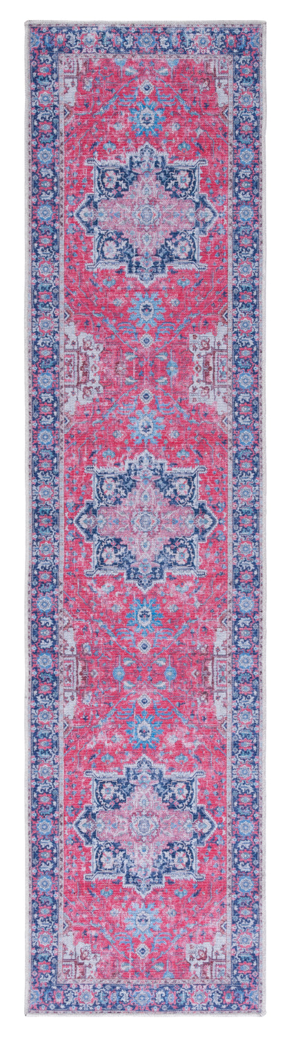 Safavieh Serapi Sep323Q Red/Navy Area Rug