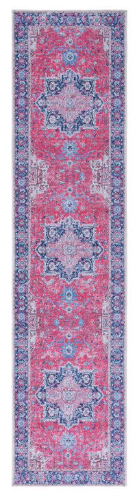 Safavieh Serapi Sep323Q Red/Navy Area Rug