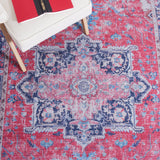 Safavieh Serapi Sep323Q Red/Navy Rugs.