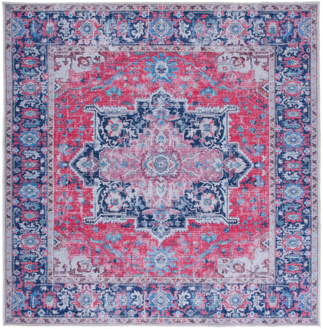 Safavieh Serapi Sep323Q Red/Navy Rugs.