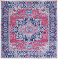 Safavieh Serapi Sep323Q Red/Navy Area Rug