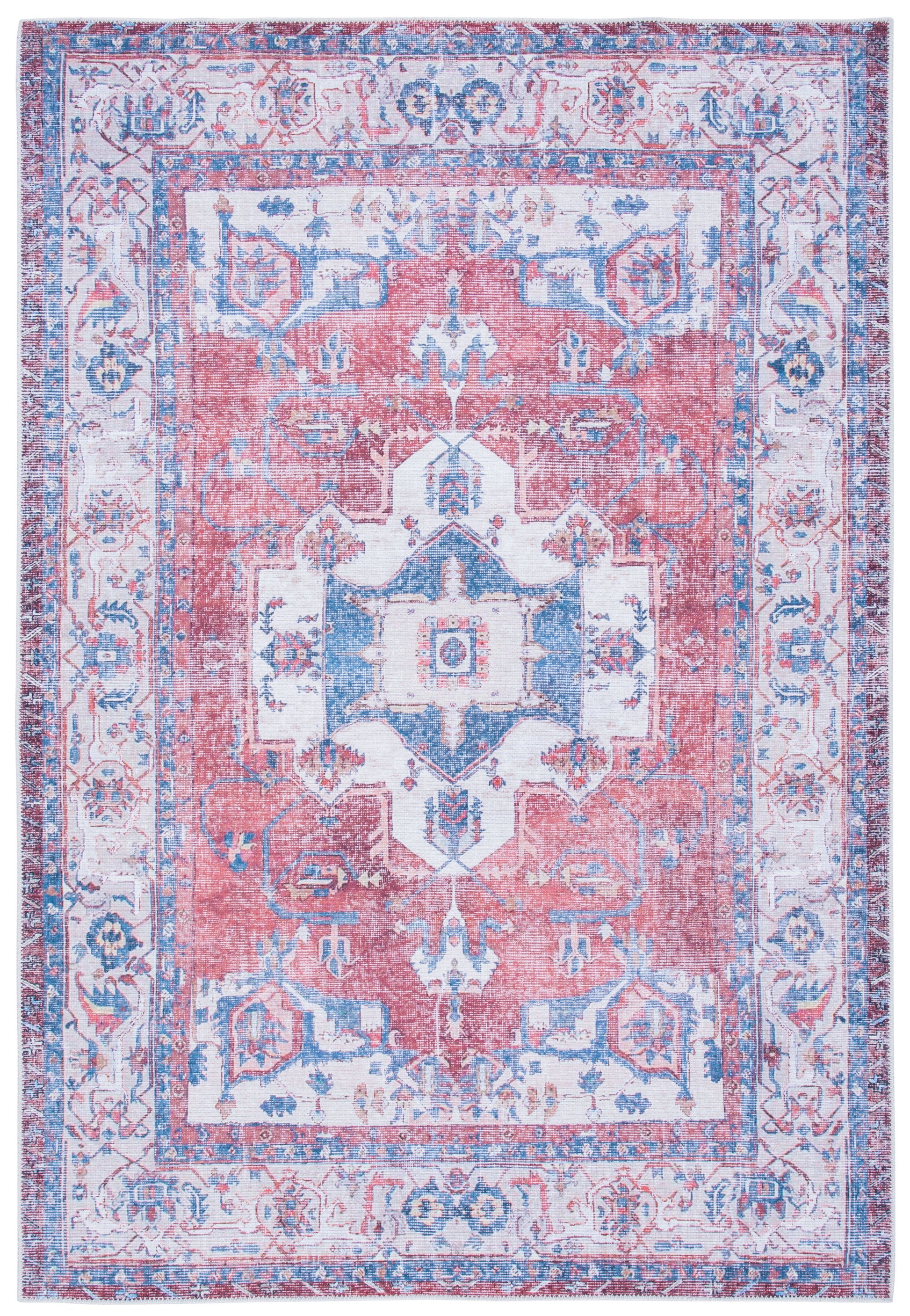 Safavieh Serapi Sep355Q Red/Ivory Area Rug