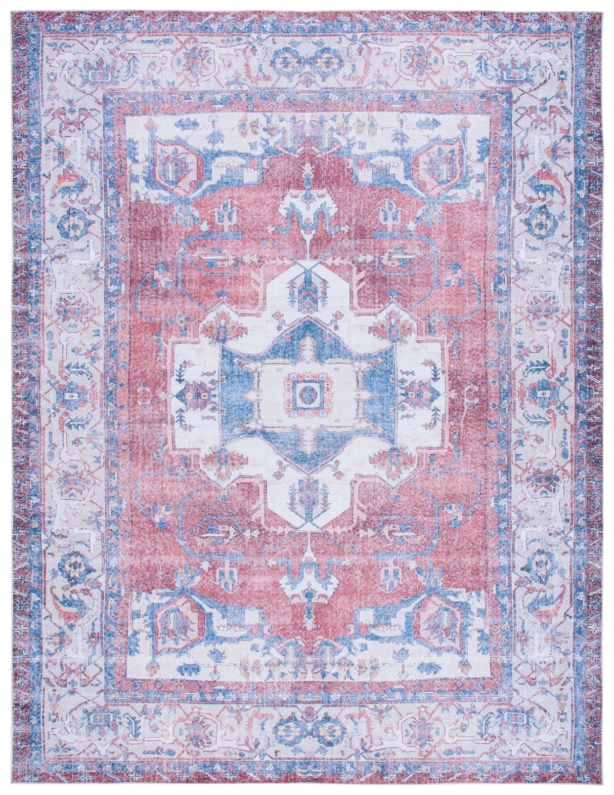 Safavieh Serapi Sep355Q Red/Ivory Rugs.