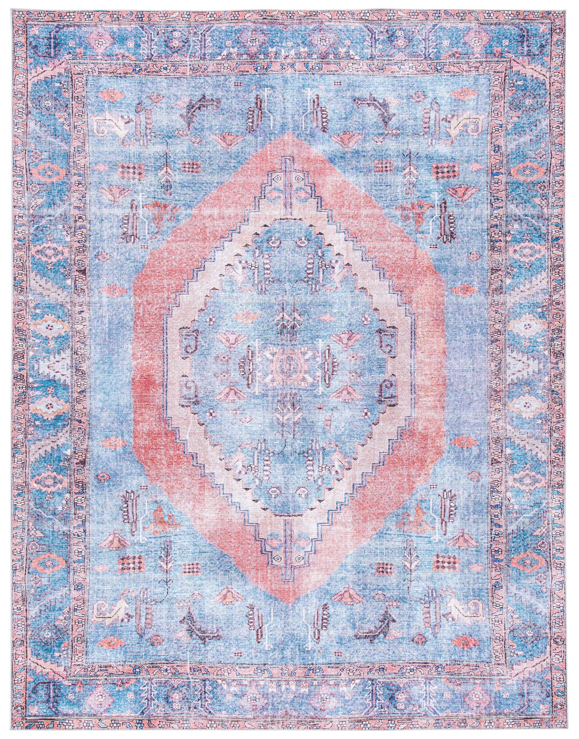 Safavieh Serapi Sep356J Light Blue/Beige Area Rug