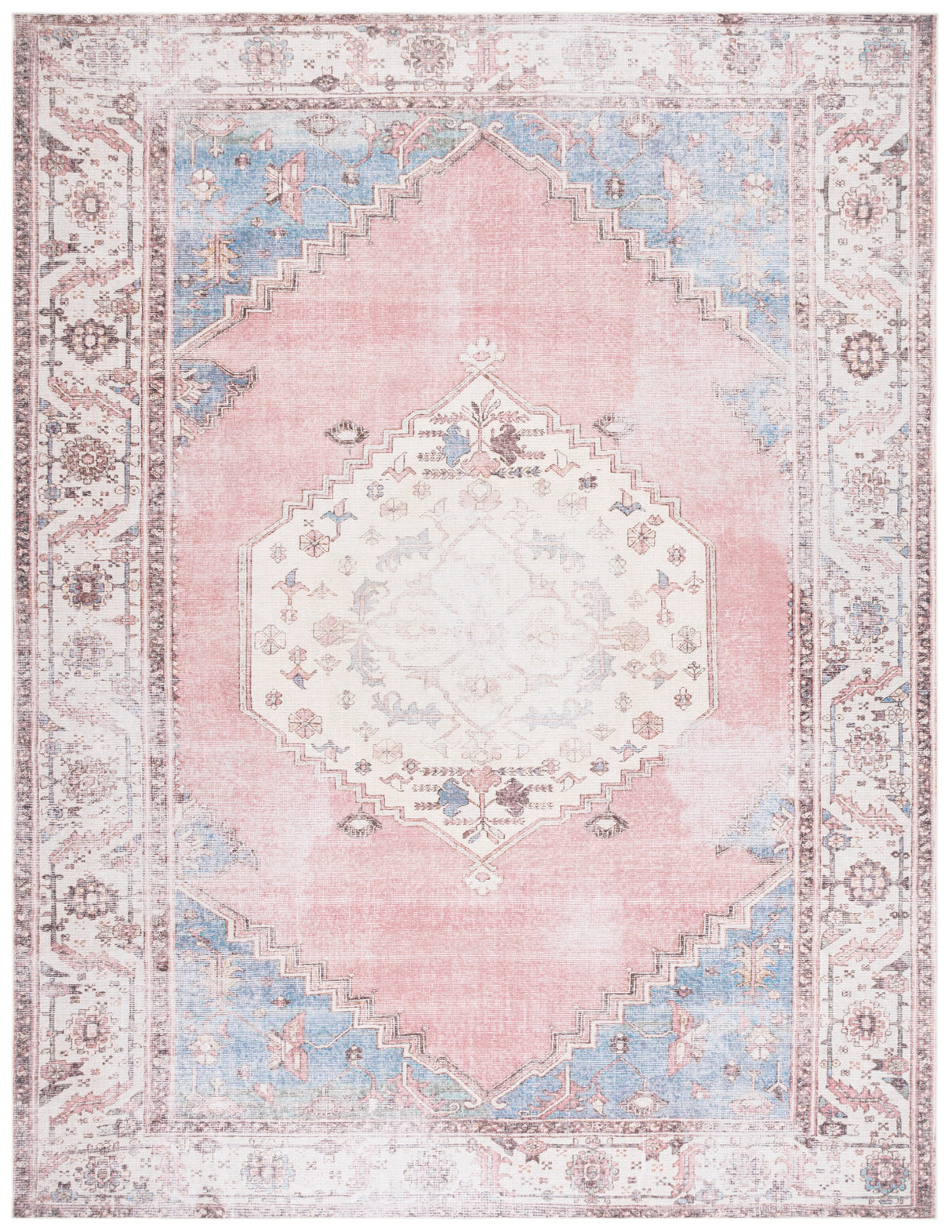 Safavieh Serapi Sep357A Ivory/Pink Rugs.