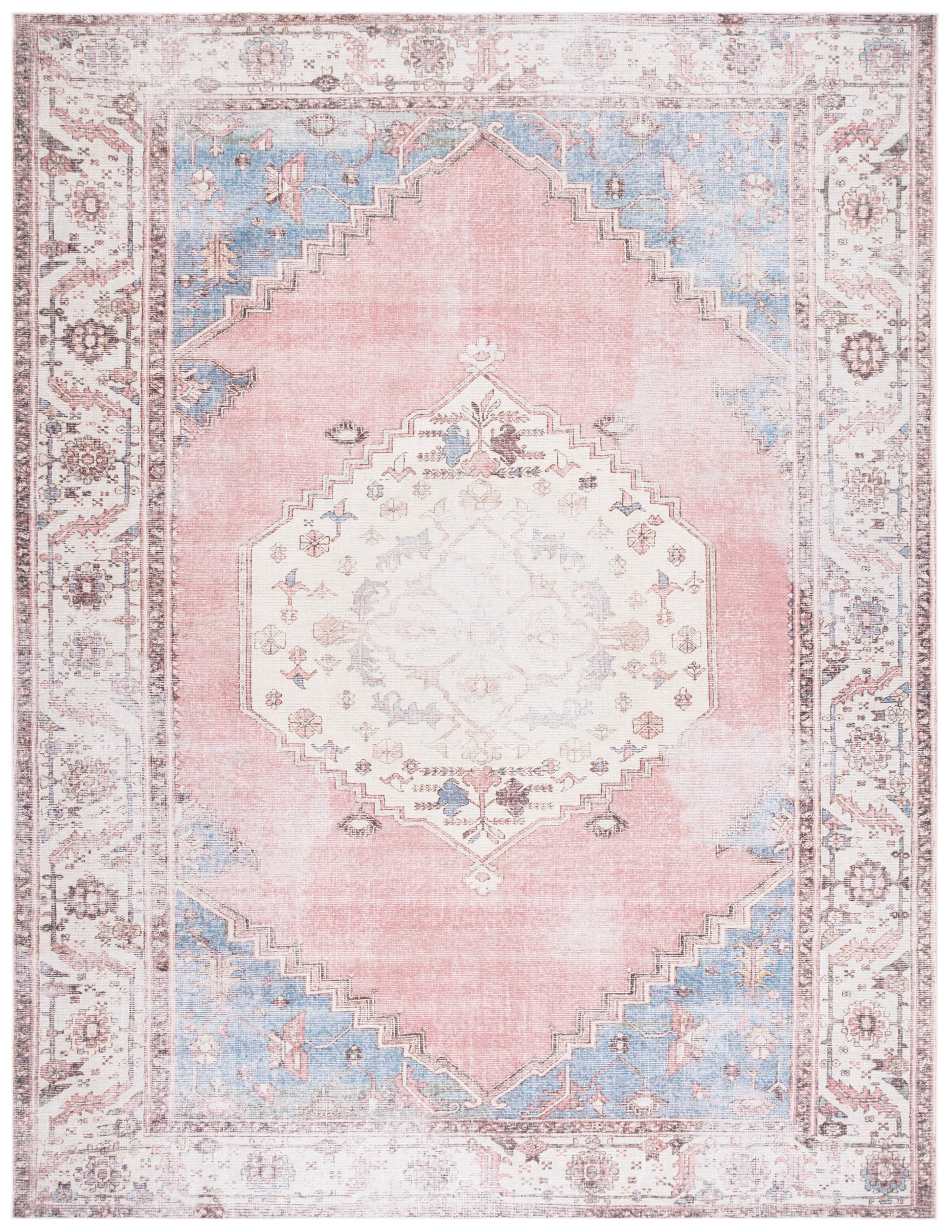 Safavieh Serapi Sep357A Ivory/Pink Area Rug