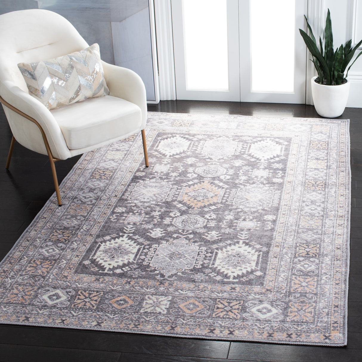 Safavieh Serapi Sep366F Grey/Beige Rugs.