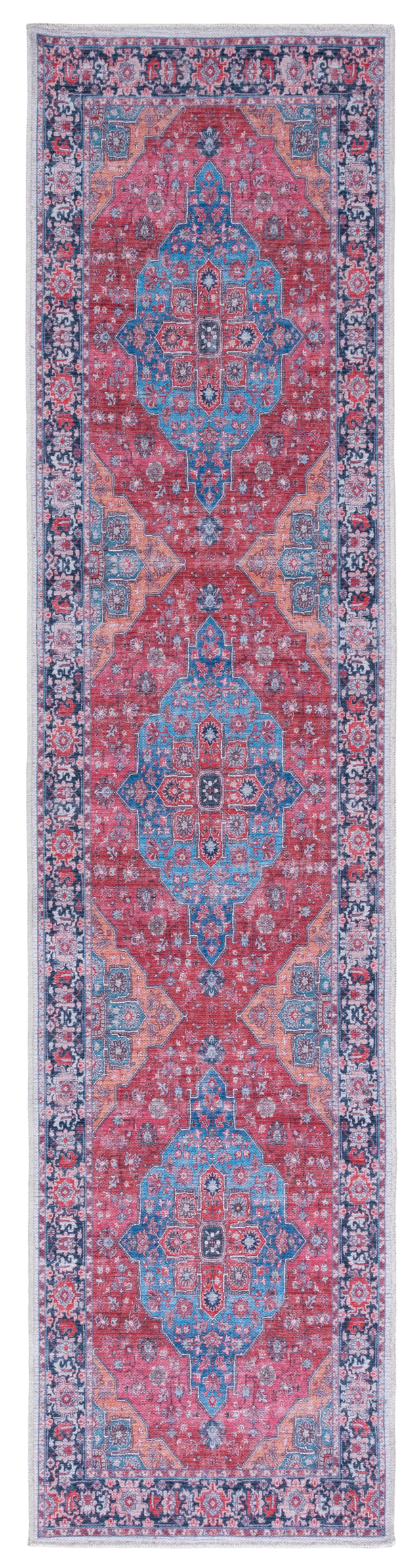 Safavieh Serapi Sep369M Blue/Rust Rugs.