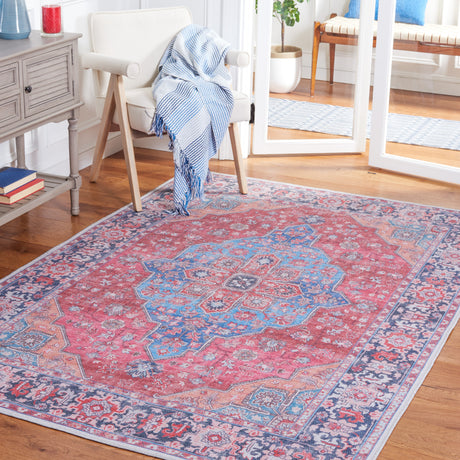 Safavieh Serapi Sep369M Blue/Rust Rugs.