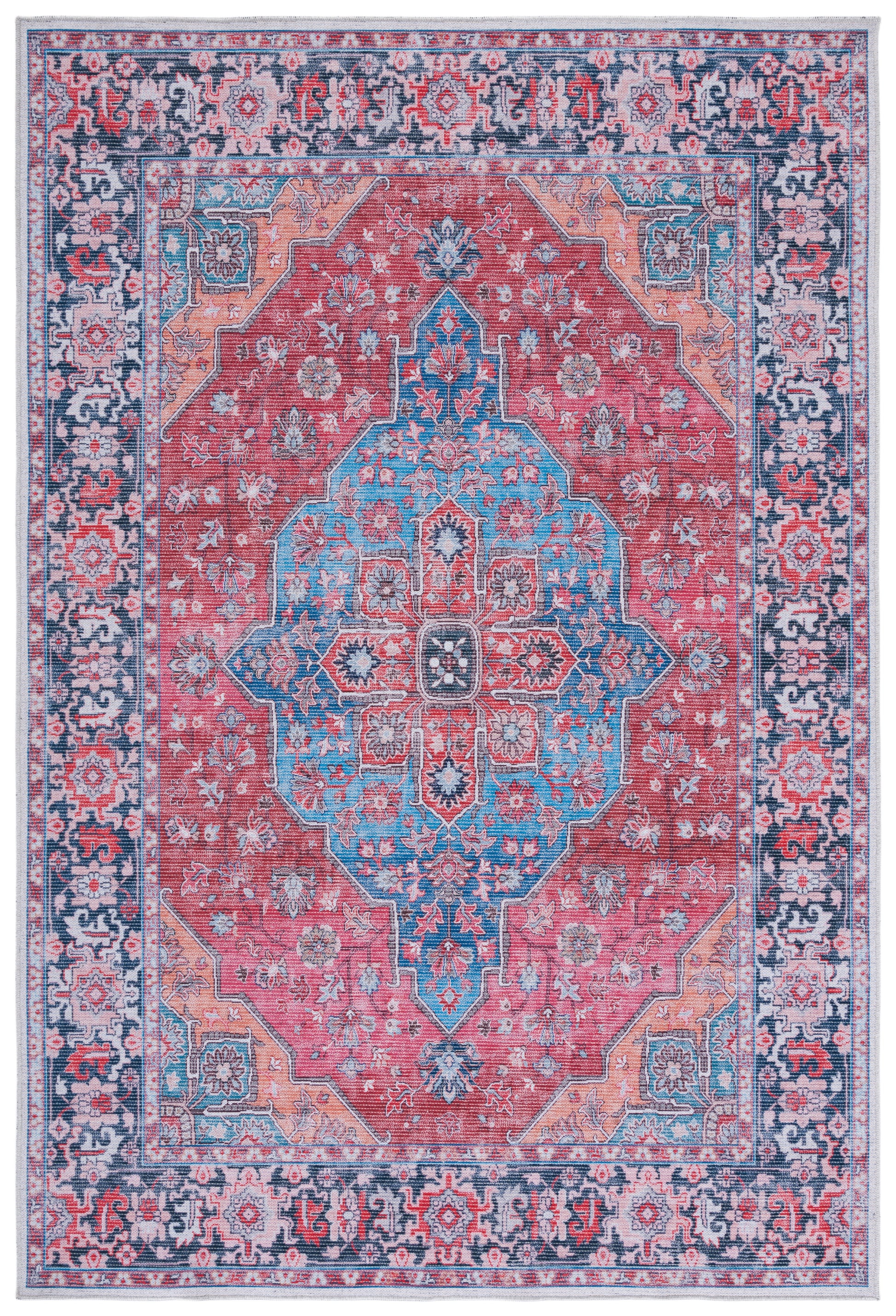 Safavieh Serapi Sep369M Blue/Rust Area Rug