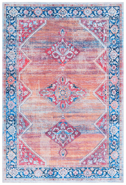 Safavieh Serapi Sep376P Rust/Navy Area Rug