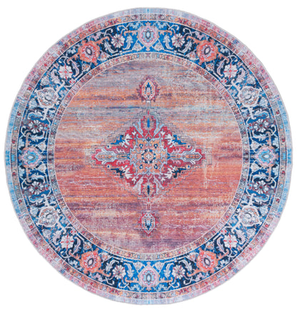 Safavieh Serapi Sep376P Rust/Navy Area Rug