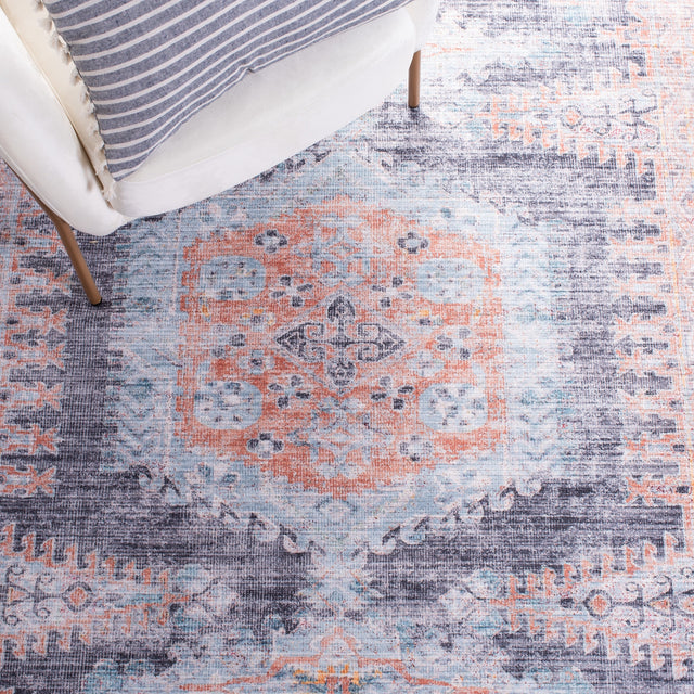 Safavieh Serapi Sep382P Terracotta/Blue Rugs.