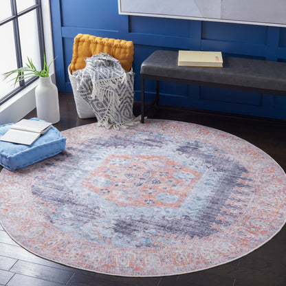 Safavieh Serapi Sep382P Terracotta/Blue Area Rug