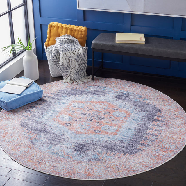 Safavieh Serapi Sep382P Terracotta/Blue Rugs.