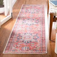 Safavieh Serapi Sep389Q Red/Navy Area Rug