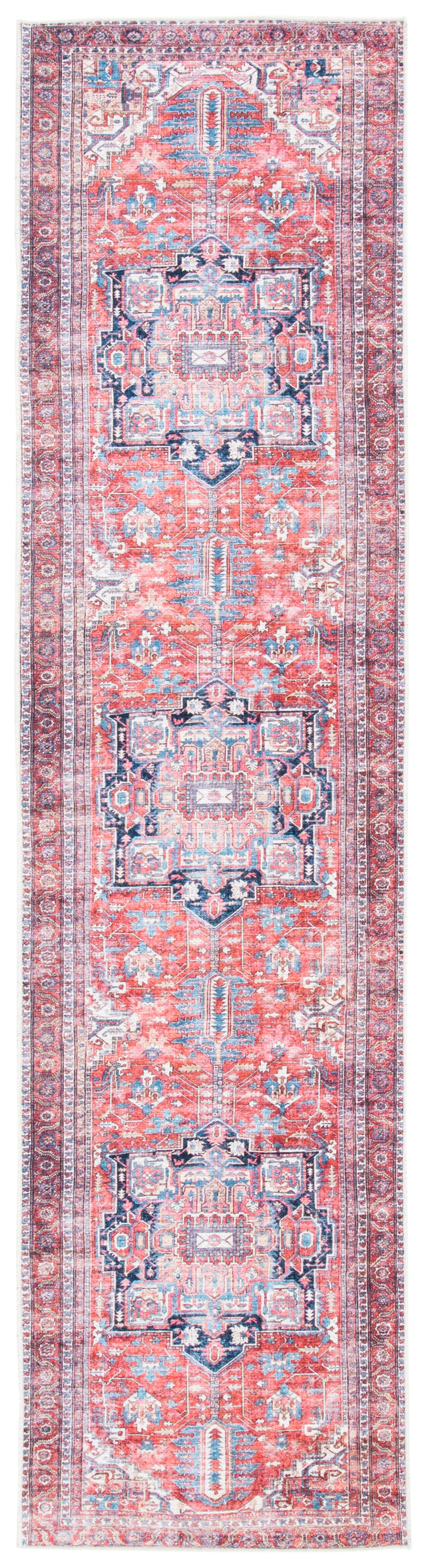 Safavieh Serapi Sep389Q Red/Navy Rugs.
