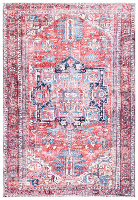 Safavieh Serapi Sep389Q Red/Navy Rugs.