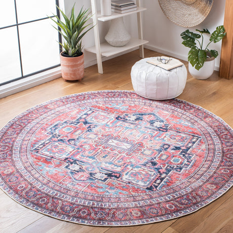 Safavieh Serapi Sep389Q Red/Navy Rugs.