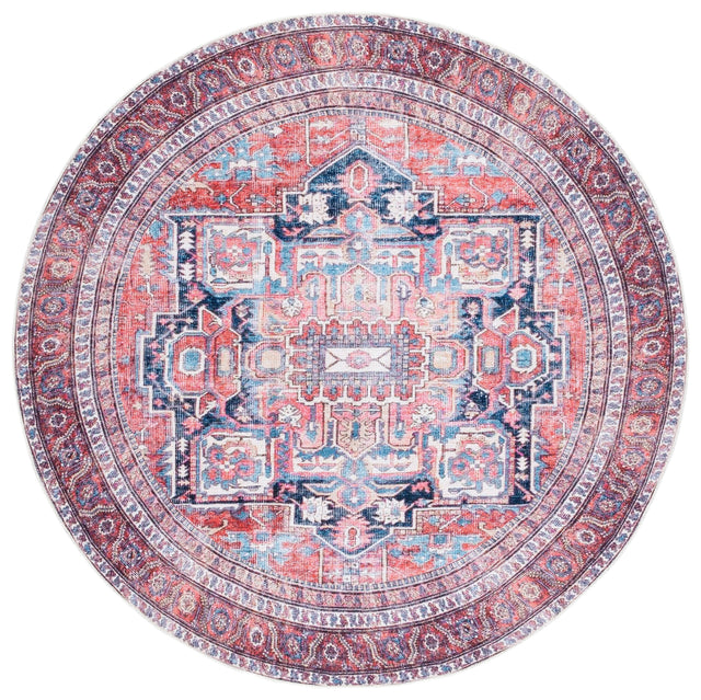 Safavieh Serapi Sep389Q Red/Navy Rugs.