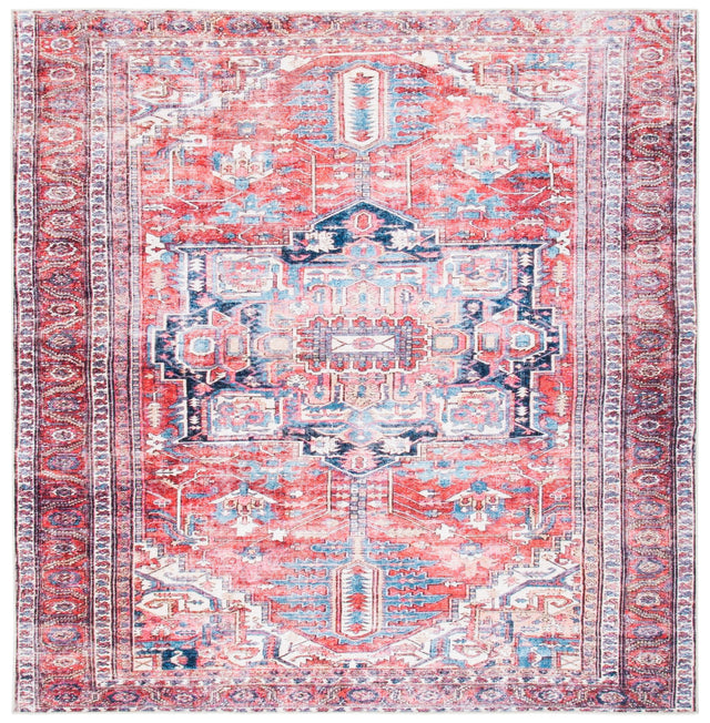 Safavieh Serapi Sep389Q Red/Navy Rugs.