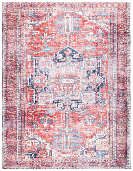 Safavieh Serapi Sep389Q Red/Navy Rugs.