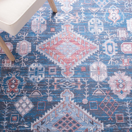 Safavieh Serapi Sep513M Blue/Ivory Rugs.