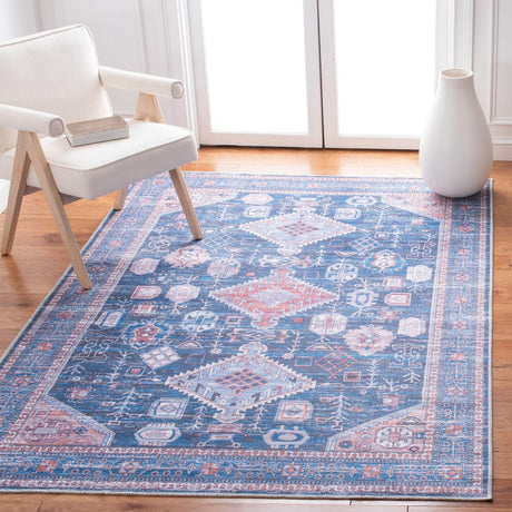 Safavieh Serapi Sep513M Blue/Ivory Rugs.