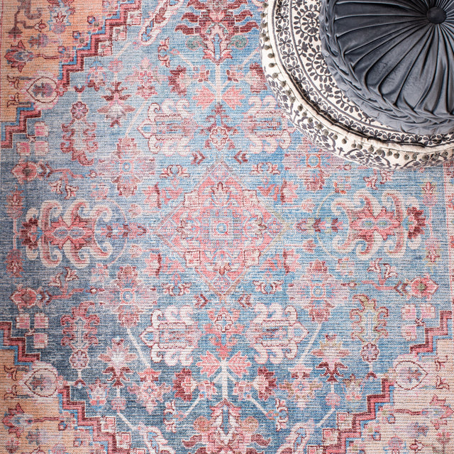 Safavieh Serapi Sep515M Blue/Rust Rugs.