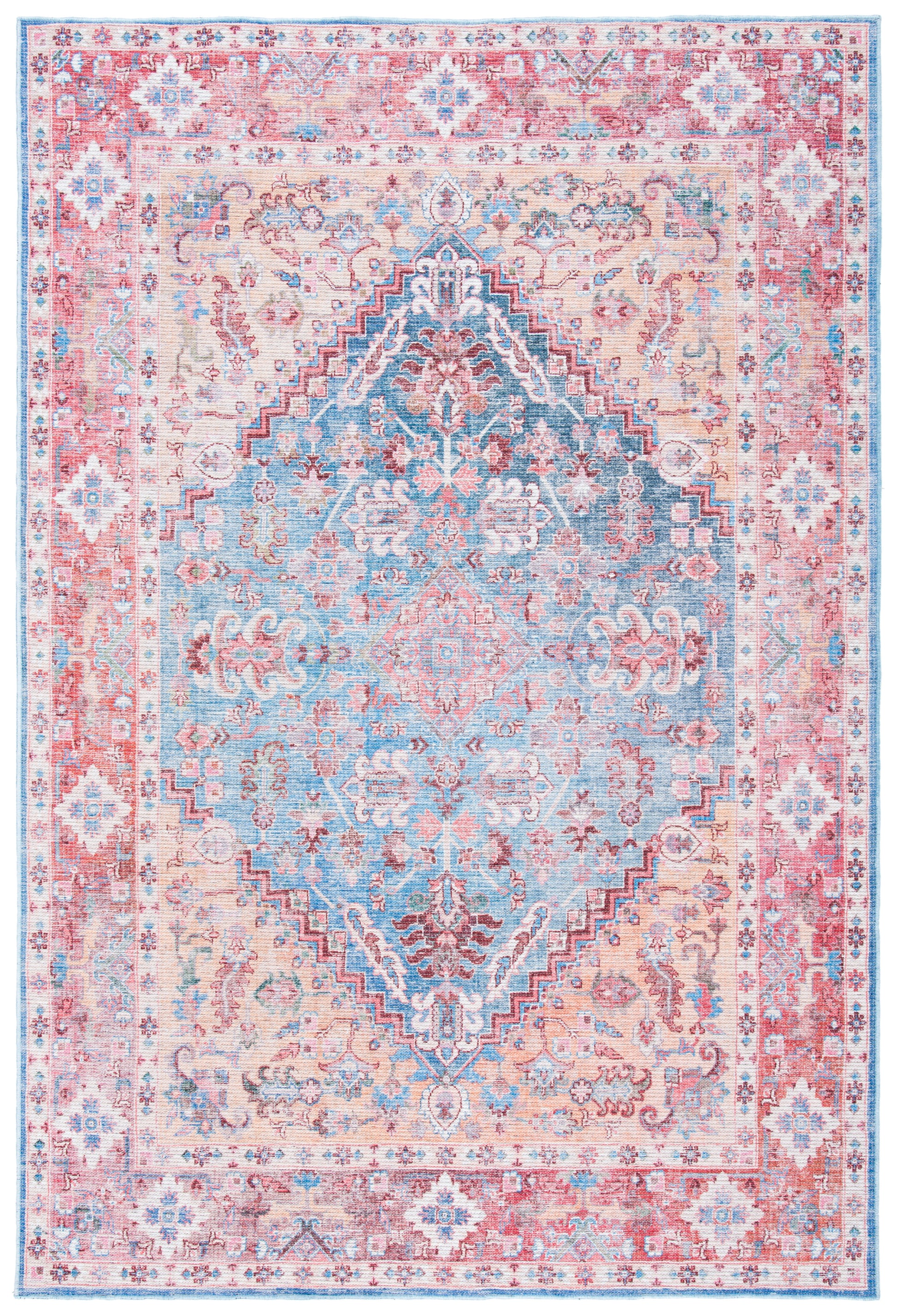 Safavieh Serapi Sep515M Blue/Rust Area Rug