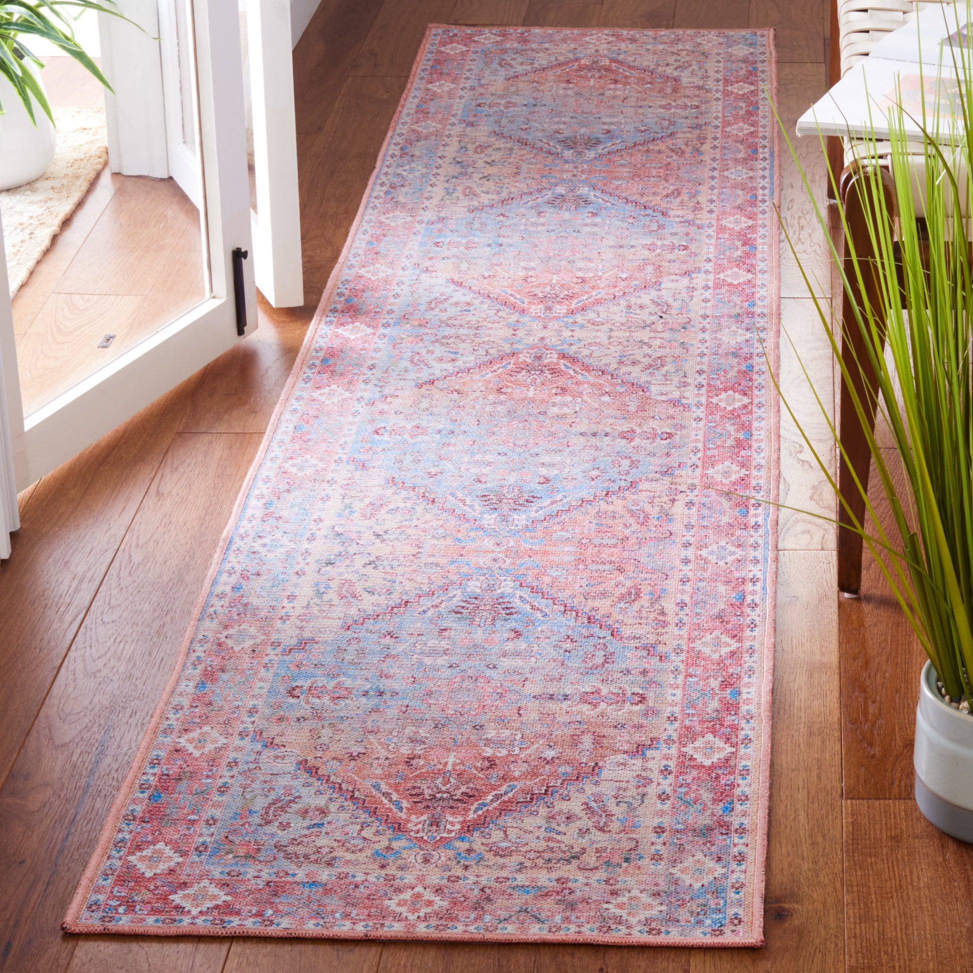 Safavieh Serapi Sep515P Rust/Blue Area Rug