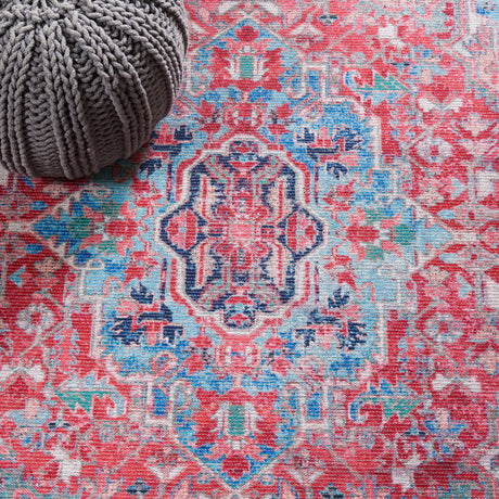 Safavieh Serapi Sep518J Light Blue/Red Rugs.