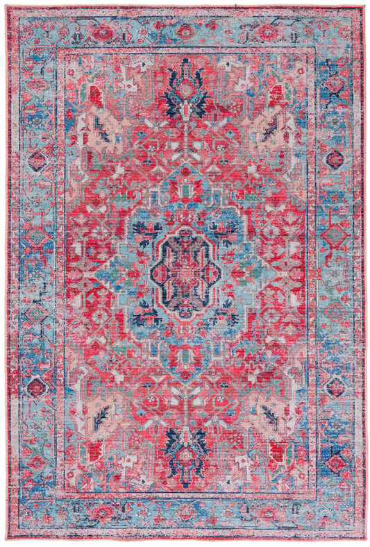 Safavieh Serapi Sep518J Light Blue/Red Area Rug