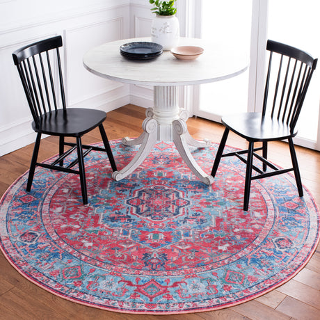 Safavieh Serapi Sep518J Light Blue/Red Rugs.