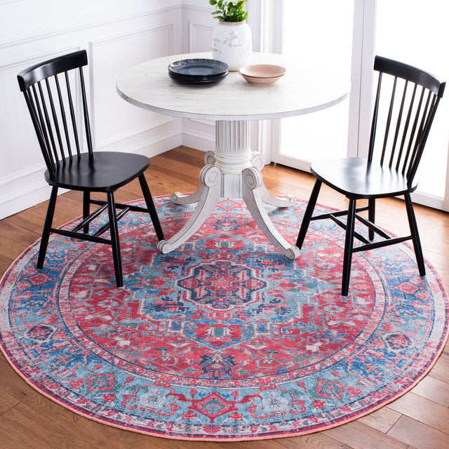 Safavieh Serapi Sep518J Light Blue/Red Rugs.