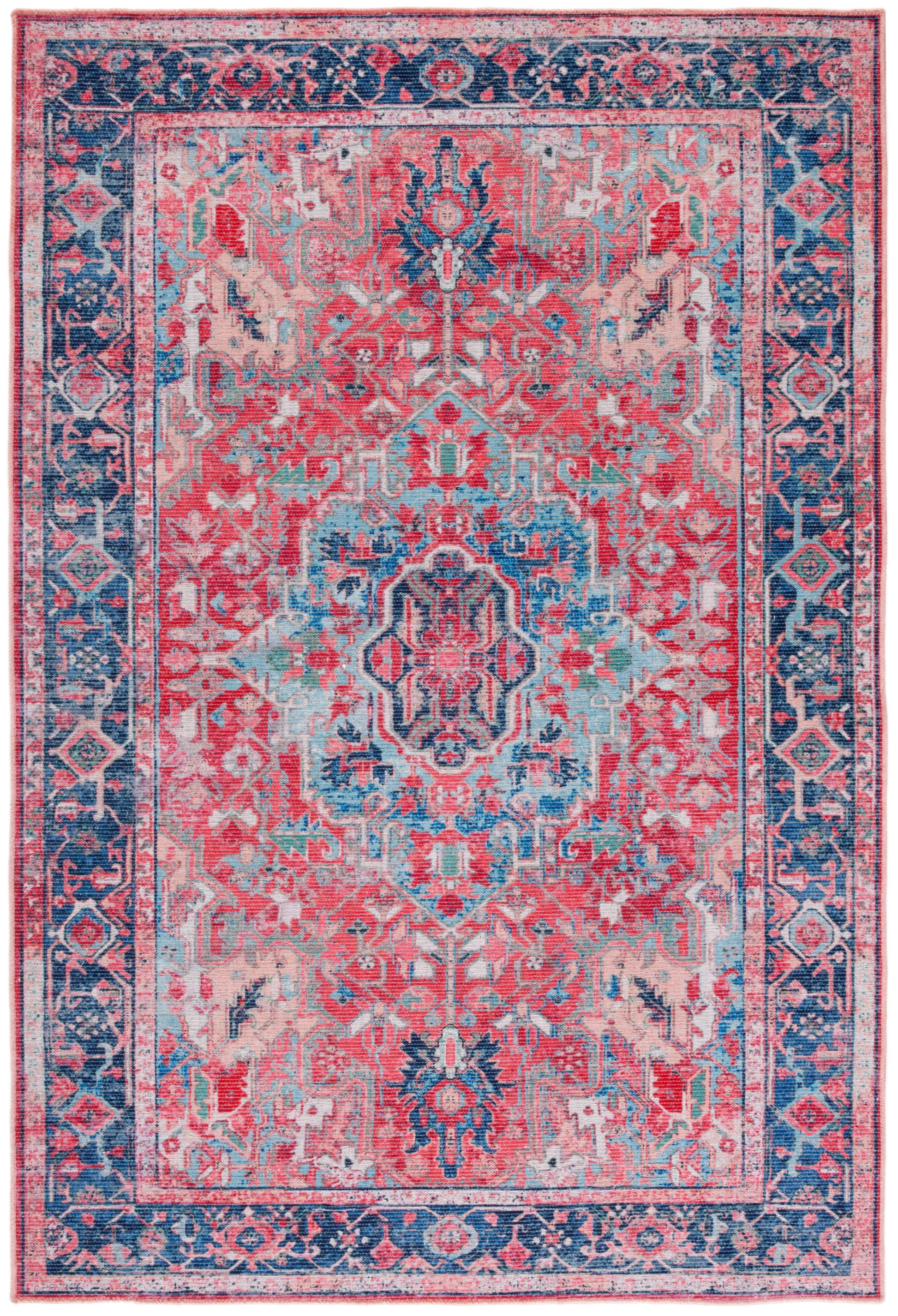 Safavieh Serapi Sep518M Navy/Red Area Rug