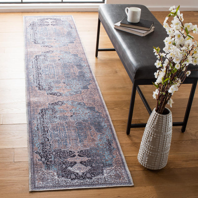 Safavieh Serapi Sep532A Ivory/Light Blue Rugs.