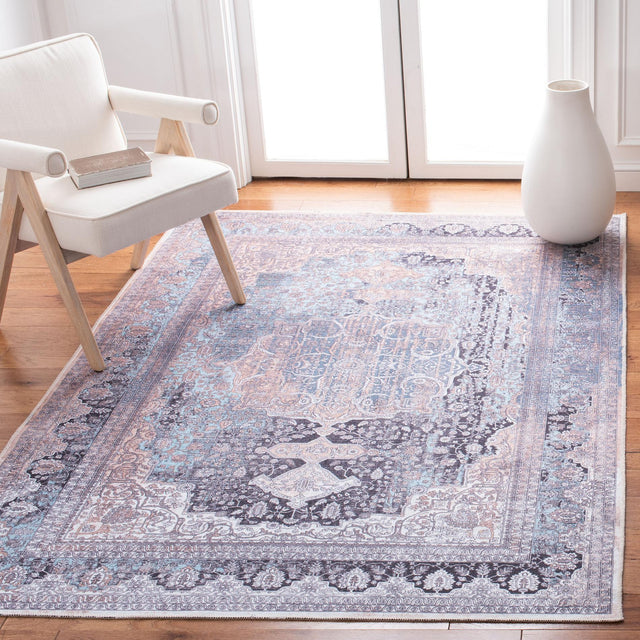 Safavieh Serapi Sep532A Ivory/Light Blue Rugs.