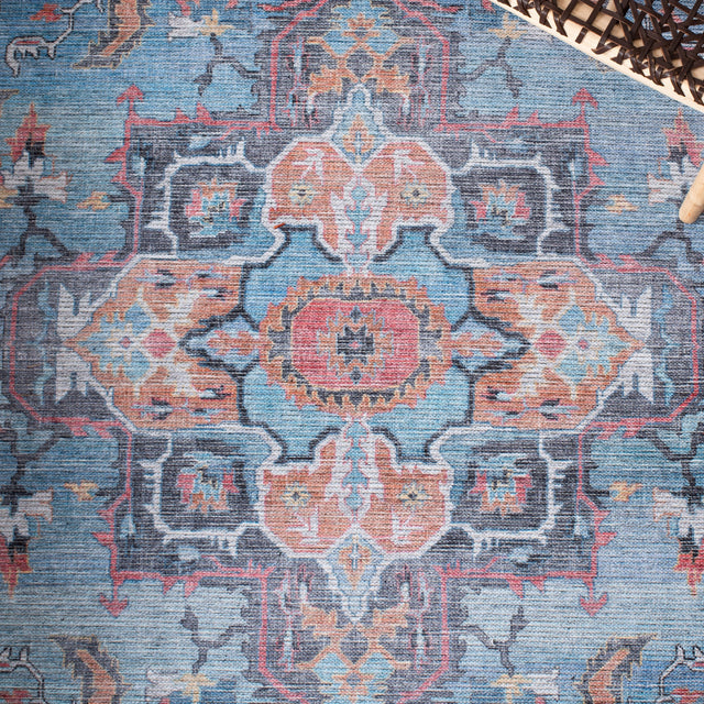 Safavieh Serapi Sep537M Blue/Ivory Rugs.