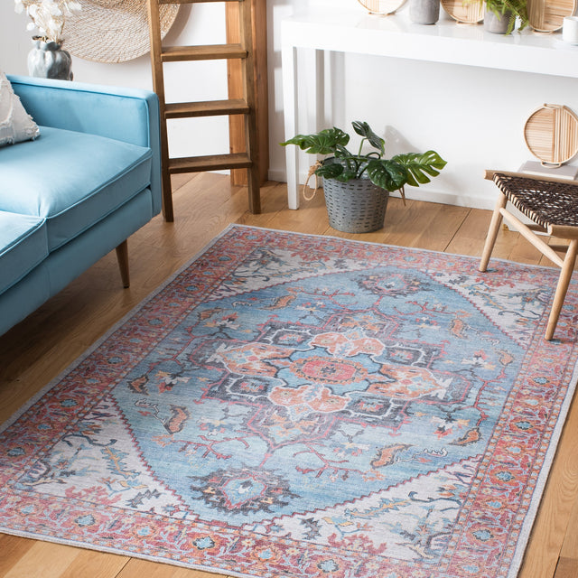 Safavieh Serapi Sep537M Blue/Ivory Rugs.