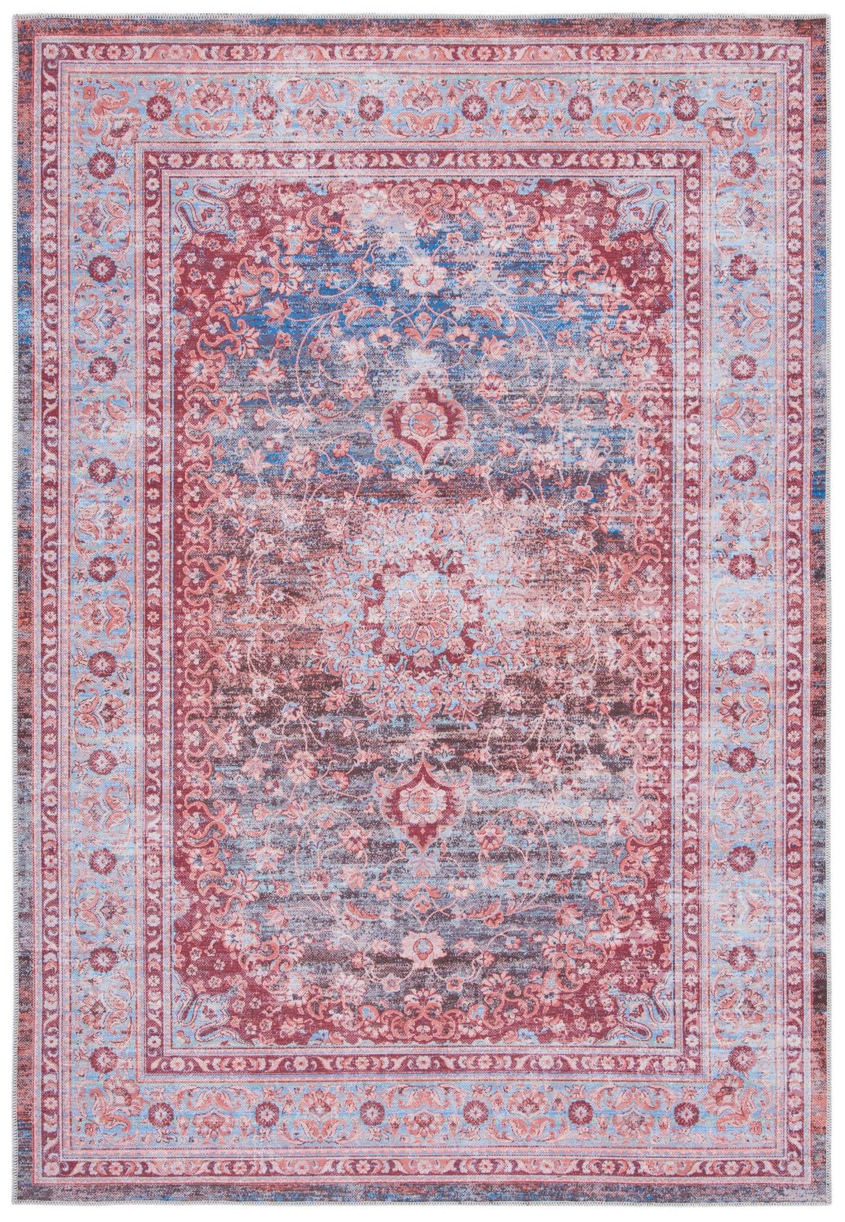 Safavieh Serapi Sep550K Light Blue/Red Rugs.